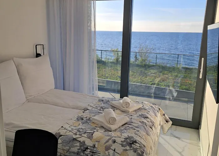 Apartman Z Widokiem Na Morze 5 B W Kompleksie Hevenia Rewal